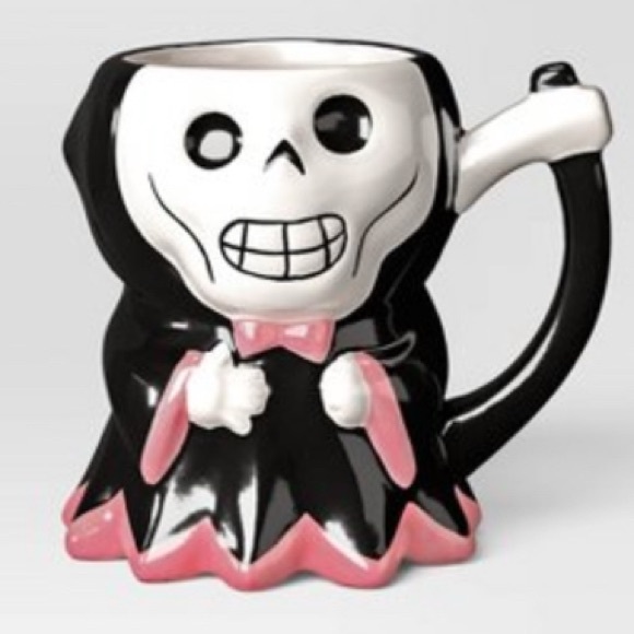 Hyde & EEK! Other - Skeleton Design Ceramic Mug